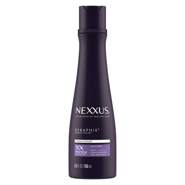 Nexxus Keraphix Conditioner with Keratin Protein & Black Rice, 8.5 oz Squeeze Bottle