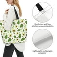thumbnail image 2 of Yiaed Green Avocado Print Handbag for Women Tote Purse Shoulder Bag Large Fashion Hobo Purse Handbag Shopping Tote, 2 of 5