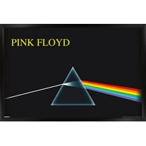 Pink Floyd - The Dark Side Of The Moon Logo Wall Poster, 22.375" x 34" Framed
