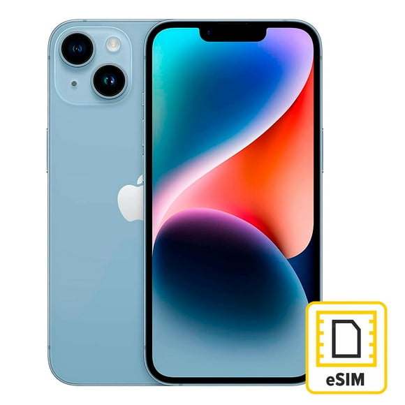 Apple iPhone 14 128Gb Azul Reacondicionado eSIM Apple
