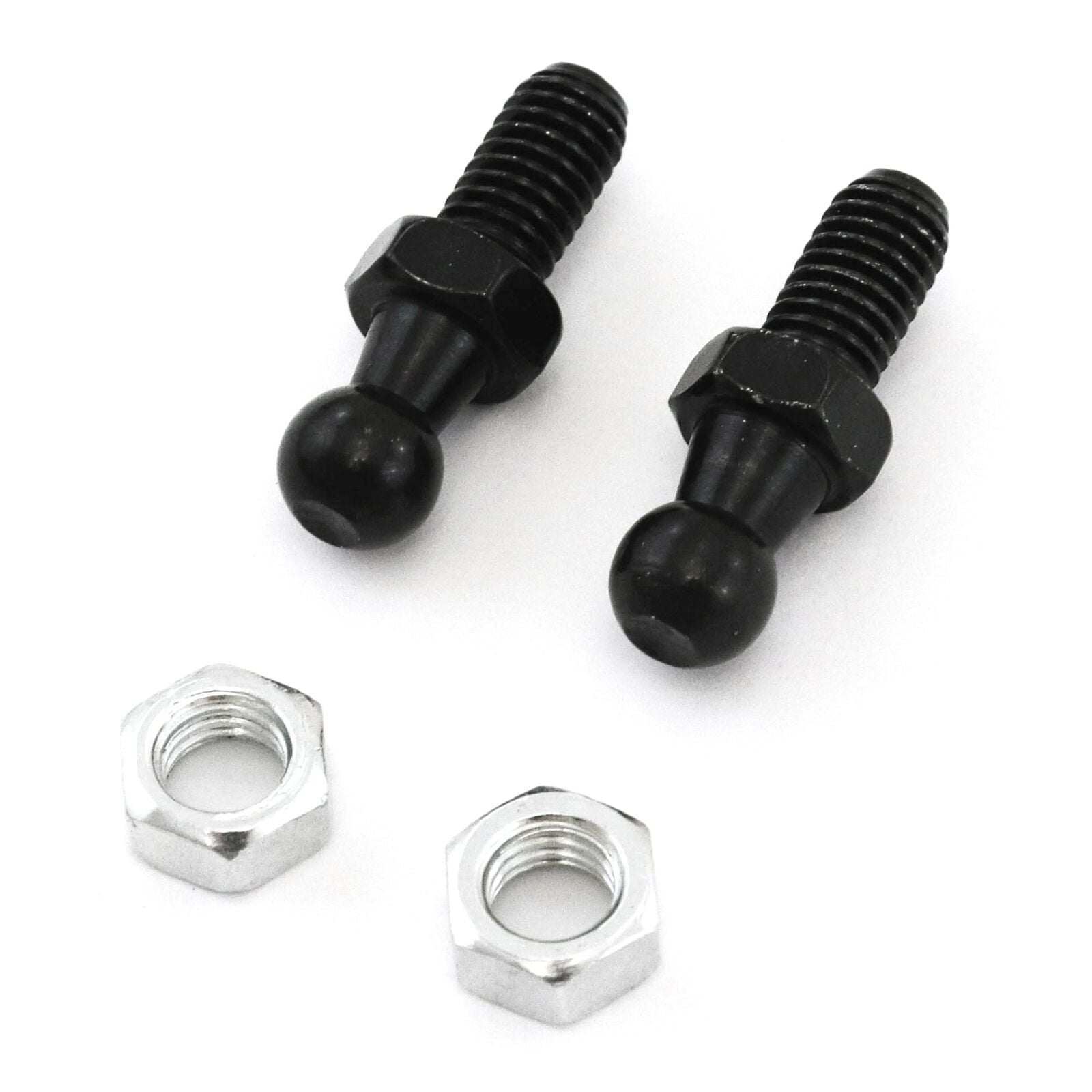 2 Ball Mount Threaded Stud Brackets 10mm Gas Prop Strut Spring RV ...