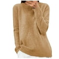 thumbnail image 2 of Aloohaidyvio Jackets,Fashion Womens Long Sleeve Casual Knitted V-Neck Blouse Sweater Tops, 2 of 6