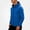 Blue, variant on Men's Water-Resistant Hooded Lightweight Softshell Jacket for Hiking Navy XL