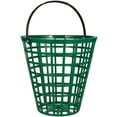 thumbnail image 1 of Cesta para pelotas de golf con asa, contenedor para pelotas de golf, incluye accesorios para estadio (verde, 100 unidades), 1 of 8
