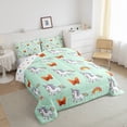 thumbnail image 3 of Castle Fairy Kawaii Rainbow Unicorn Twin Comforter Sets,Cute Butterflies Bedding Set, 3 of 8