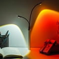 thumbnail image 3 of USB Projector Flexible LED Protection Lamp Rainbow/Sunset Lighting Bright 18cm/28cm/36cm Portable Sleeping Night Light Home White Light 18cm, 3 of 7