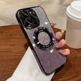 thumbnail image 5 of Magnetic wireless charging glitter gradient mobile phone case, suitable for iPhone 15 14 13 12 11 Pro Max Plus 15Pro, with lens protector, shockproof soft transparent protective cover, 5 of 5