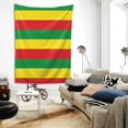 thumbnail image 4 of Tapestry Wall Hanging Rastafari Flag Decoration Tapestry For Bedroom Living Room Backdrop 80 X 60 Inch, 4 of 7