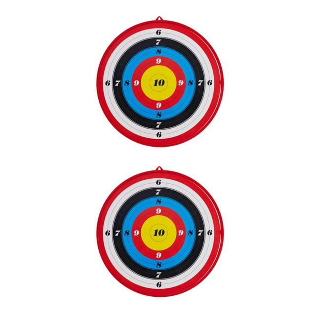 Youkk ABS Exquisite Craft Easy To Read Bow Target For Friends Suction Archer Darts Type1 2Set