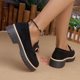 thumbnail image 5 of Apoyos de Tacón para Zapatos de Mujer de Moda Casual Redondo-Pie Cadena de Metal Zapatilla Decorativa con 4cm de Tacón, Zapatillas de Interior Al Aire Libre de las Mujeres, 5 of 7
