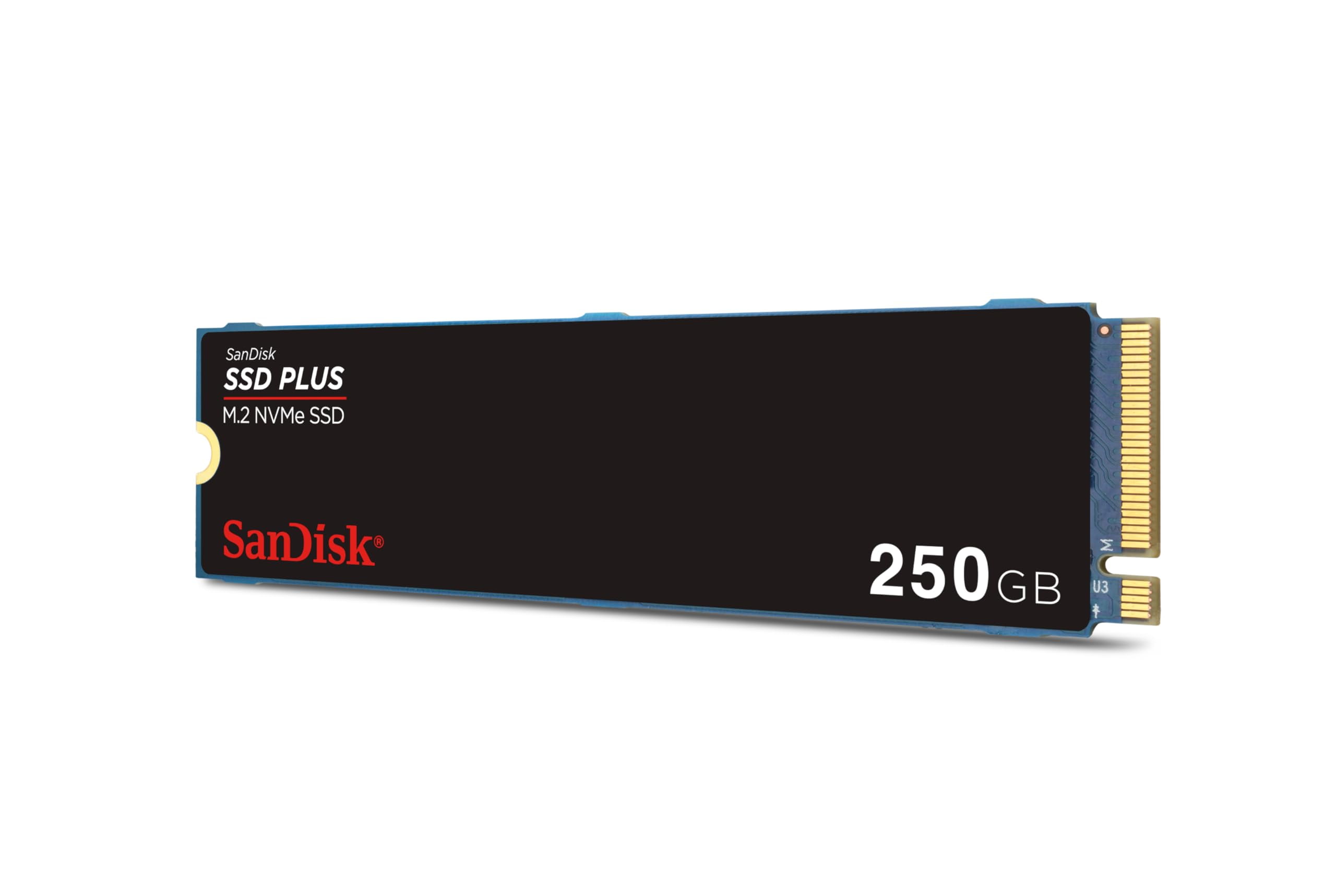 SanDisk 1TB SSD PLUS M.2 NVMe PCIe Gen 3.0, Internal Solid State