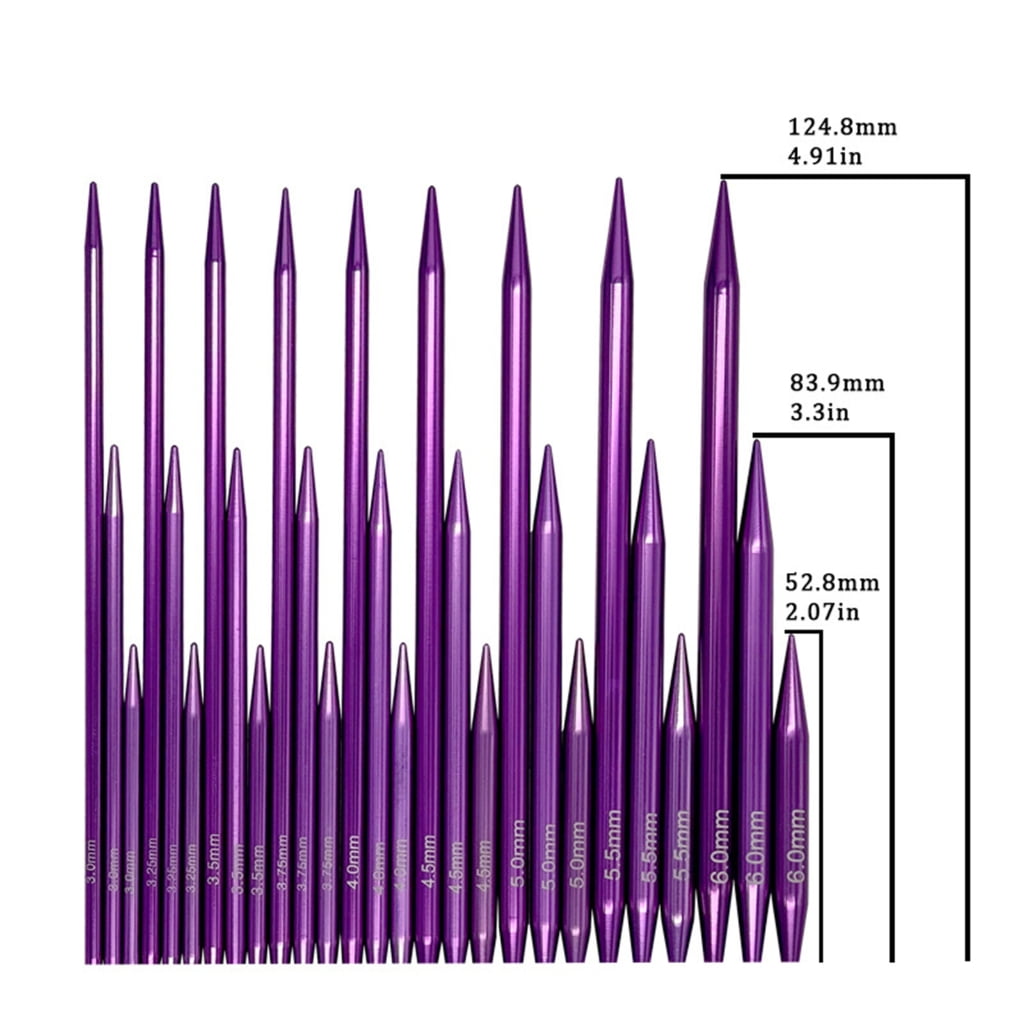 Interchangeable Circular Needle 3.0mm-6.0mm Circular Knitting Needle Set with Case & Accessories Circular Knitting Pins