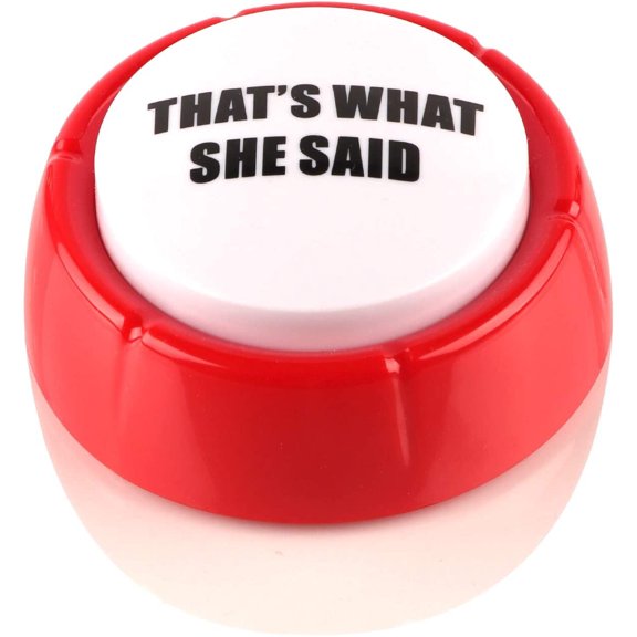 Madanar "That's What She Said" Sound Button, Includes 10 Audio Recordings