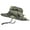 Green, variant on Breathable Wide Brim Boonie Hat Outdoor UPF 50 Sunscreen Mesh Safari Hat, Suitable for Travel Fishing