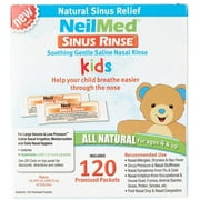 2 Pack - NeilMed Sinus Rinse Pediatric Packets 100 Each