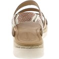 thumbnail image 3 of Corso Como Women's Yasha Platinum Scale Ankle-High Leather Sandal - 6.5 M, 3 of 3
