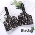 thumbnail image 1 of Women Floral Push Up Seamless Bra Sexy Lingerie Flower Print Gathered Bras, 1 of 5