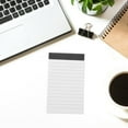 thumbnail image 3 of Hemoton  5 Pcs Small Notepad Lined Paper College Ruled Office Work White, 3 of 8