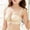 Khaki, variant on Daqian Clearance Bras for Women Women's Push Up Bra Soft Seamless Deep V Bras Adjustable Drawstring Bras Women Bras on Sale Yellow 38/D