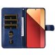 thumbnail image 2 of Estuche de Cuero PU con Cierre para Xiaomi Poco M6 Pro 4G , Funda Protectora con Billetera y Correa, 2 of 6