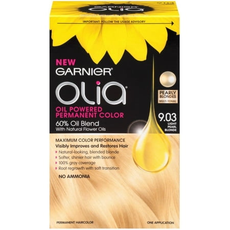 Garnier Olia Oil Powered Permanent Haircolor Light Pearl Blonde