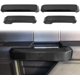 thumbnail image 3 of Decoración de la cubierta de la manija de la puerta interior de fibra de carbono decoración interior adecuada para Ford F150-, 3 of 4