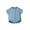 Blue, variant on Baby Boys' Bodysuits Size 6-9M Kids Short Sleeve Round Neck Solid Double Layer Gauze Bubble Romper Summer Wear Baby Rompers Boy