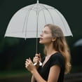 thumbnail image 5 of ONFD Children's Rain Transparent Long Handle Umbrella For Outdoor Use Lightweight And Durable With 8 Bone Design For Maximum Coverage, 5 of 5