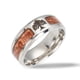 thumbnail image 1 of Minnieouse Unisex Bang Ring Acero inoxidable Estética Boda Banquete Joyería de moda Oficina Marido Regalo personalizado Tamaño 8 Type3 NO3 Minnieouse AP009767-03, 1 of 6