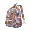 thumbnail image 2 of Pioneer Flower Backpack for School,Cute School Bag,Schoolbag with Adjustable Shoulder Straps & Padded Back,13.4"x11"x4.7", 2 of 6