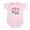 Petal Pink, variant on CafePress - Just Ask Nona! Infant Bodysuit - Baby Light Bodysuit, Size Newborn - 24 Months
