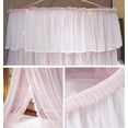 thumbnail image 3 of Dosel de Cama VETHIN Princesa para Niñas con Doble Capa de Malla en Forma de Cúpula, 3 of 7