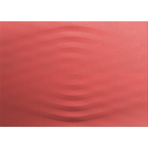 Ahgly Company Indoor Rectangle Patterned Ferrari Red Area Rugs, 6' x 9'