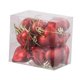 thumbnail image 1 of 12 adornos navideños con forma de corazón para árbol de Navidad, bolas navideñas, colgantes con dijes Rojo, 1 of 9