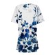 thumbnail image 4 of ICHUANYI Clearance Women Casual Printed Short Sleeve Cardigans Drape Open Front Lightweight Summer High Low Hem Tops(Blue, XXL) ICHUANYI WER2023081004533, 4 of 4