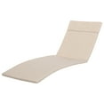 thumbnail image 2 of Anthony Outdoor Wicker Adjustable Chaise Lounge with Cushion, Multibrown, Textured Beige, 2 of 7