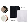 thumbnail image 2 of 16 PCS Rug Gripper, Washable Rug Tape for Hardwood Floors, Double Sided Non-Slip Rug Pad, Reusable Durable Carpet Gripper Stoppers for Area Rugs（8black+8white）, 2 of 8