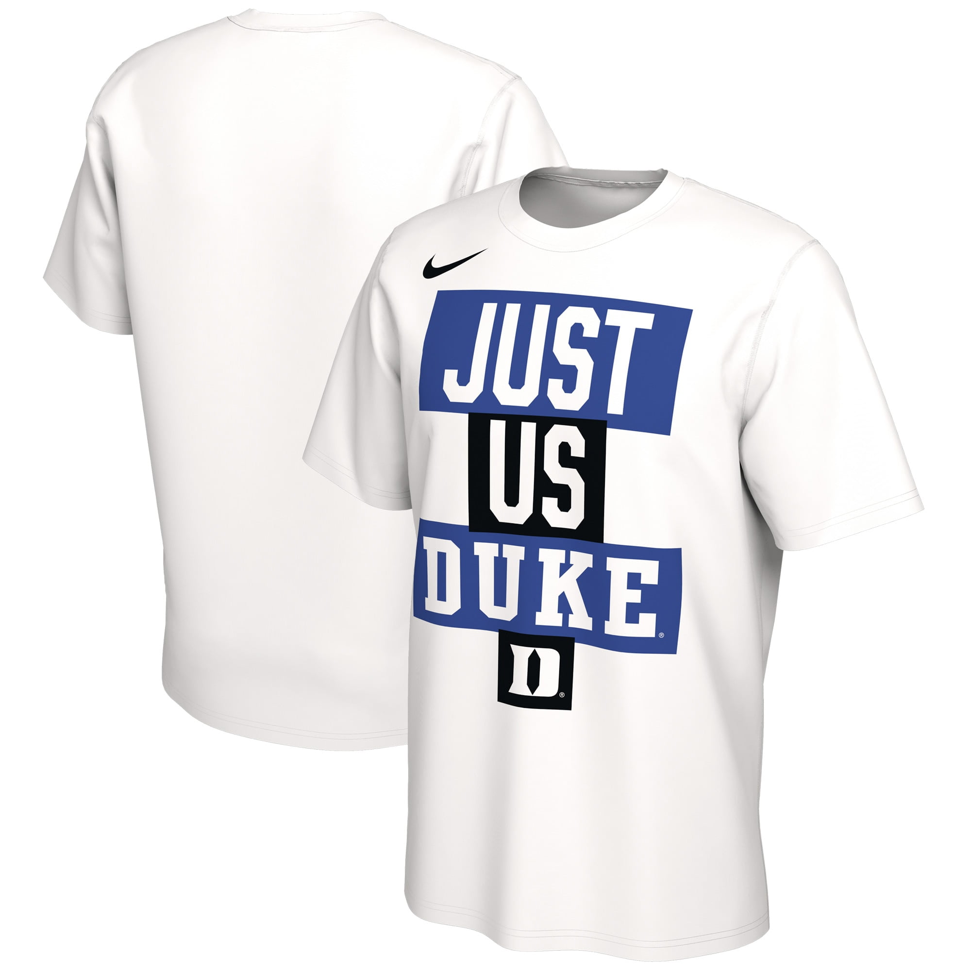 Men's Nike White Duke Blue Devils Just 
