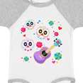 thumbnail image 4 of Inktastic Day of the Dead Owl Sugar Skulls and Guitar Boys or Girls Baby Bodysuit, 4 of 5