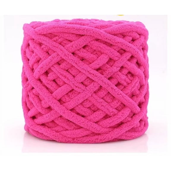 Namzi Chunky Yarn, Super Soft Acrylic Bulky Thick Washable Yarn for Arm Knitting DIY Handmade Blankets Scarf Sweater Cream About 100g(A17)