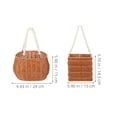 thumbnail image 2 of BRIGHTFUFU 2Ud Cesta Tejida Para Picnic Exterior De Boda Y Almacenamiento Color Surtido, 2 of 6