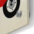 thumbnail image 2 of Epic Art 'Penguin On Red Moped' by Fab Funky, Acrylic Glass Wall Art, 24"x36", 2 of 3