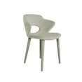 thumbnail image 5 of Casabianca Home Marilyn Set of 2 Velvet Fabric Dining Chairs - Gray, 5 of 6