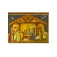 thumbnail image 2 of Trimmery Stained Glass Replica Jesus in the Manger Christian Christmas Cards, 2 of 2