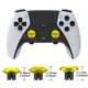 thumbnail image 2 of Compatible con el mando DualSense Edge de PS5. Tapas metálicas para joysticks analógicos. Kit de accesorios con piezas de repuesto para joysticks analógicos, 2 of 7