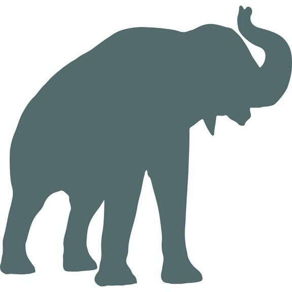 Custom Decals Large Elephant Picture Baby Boy Girl Nursery Daycare For Kids 10 X 10 Inches