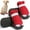 red, variant on Dog Shoes for Hot Pavement Dog Boots for Medium Large Dogs Waterproof Dog Booties with Anti-Slip Sole Paw Protectors 4PCS