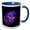 Blue/White, variant on 3drose, Science Outer Space View, 15oz Mug