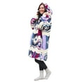 thumbnail image 6 of Catalonia Southwest Oversized Wearable Blanket Hoodie Sweatshirt, Comfortable Sherpa Lounging Pullover for Adults Men Women Wife Girlfriend, Gift for Her, 6 of 8