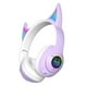 thumbnail image 2 of Auricures Inalámbricos, ejercicio Plegables, Inalámbricos, Modo Dual Universal, Orejeras Suaves, Graves s, Estéreo 3D, Juegos de Baja - Púrpura, 2 of 7
